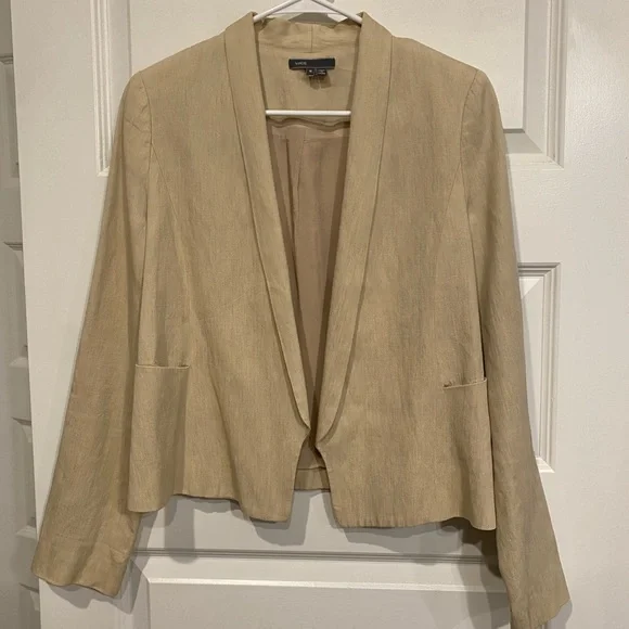 Vince Beige Open Blazer - Picture 2 of 10